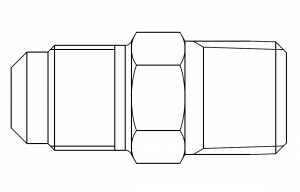 Фитинг SAE / NPT Castel 7130/8 ― ventilmarket.com